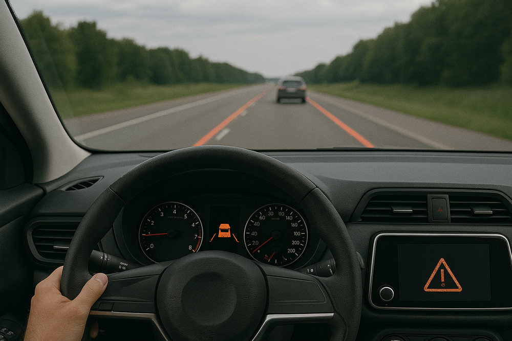 Stay Centered with Lane Departure Warning Stay Centered with Lane Departure Warning