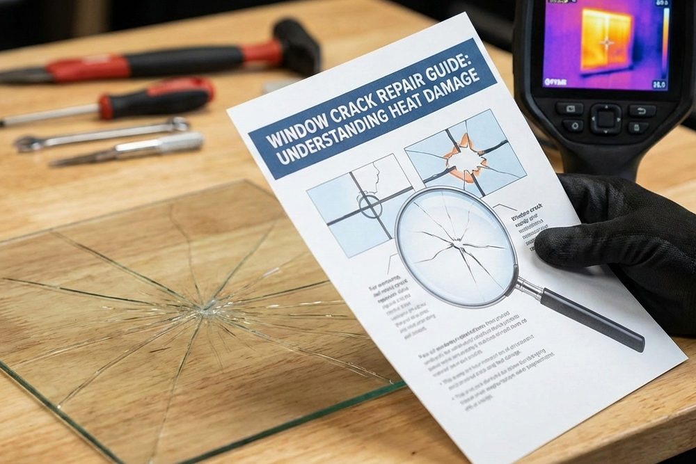 Window Crack Repair Guide For Understanding Heat Damage