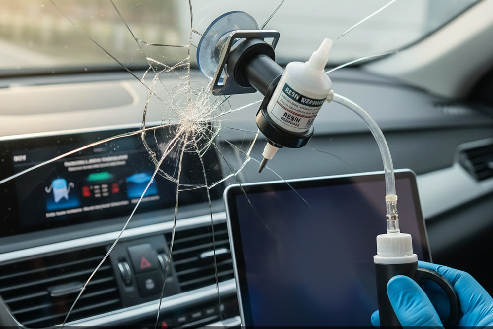 Car Windshield Crack Repair Technical Framework