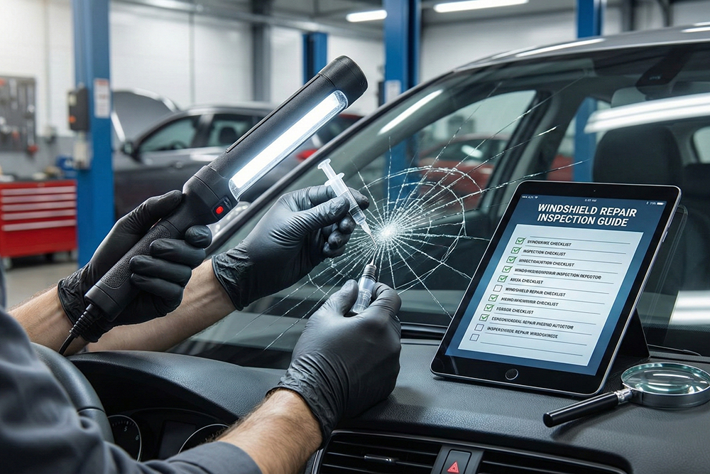 Car Windshield Crack Repair Inspection Guide