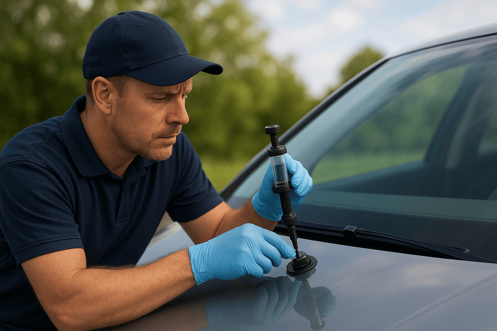 Car Stone Windshield Chip Repair for Daily Drivers
