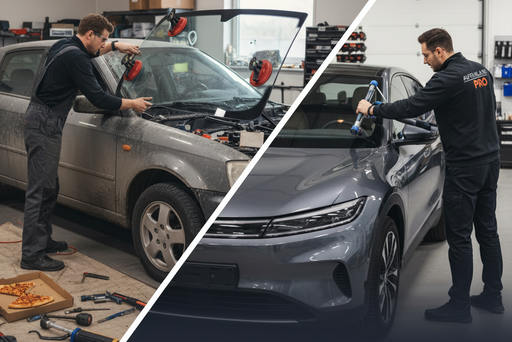 DIY or Professional Vehicle Glass Replacement