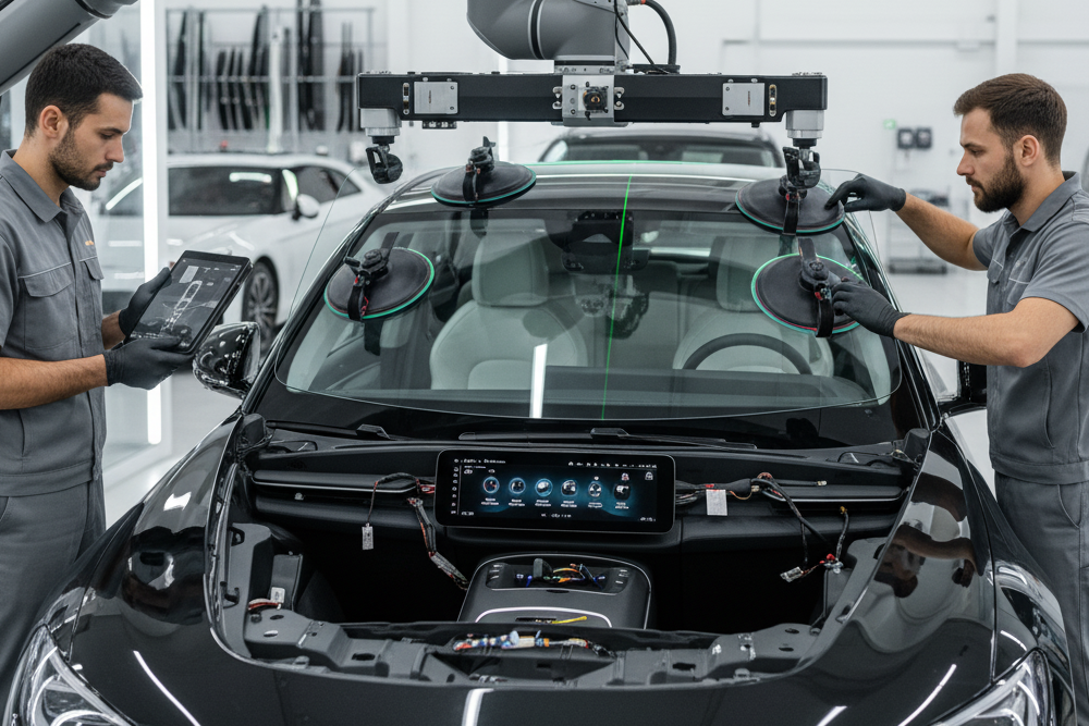 Windshield Installation for Modern Vehicles
