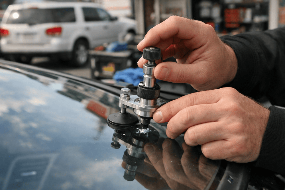 Crack Size Effects on Cracked Windshield Repair
