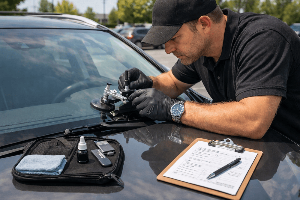 What Drives the Cracked Windshield Repair Cost
