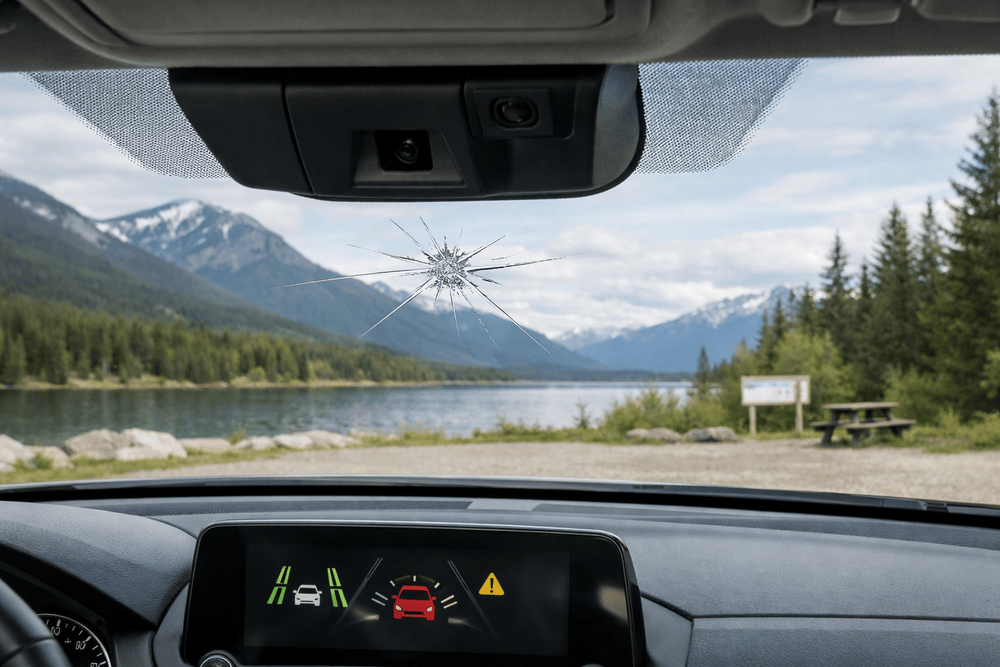 ADAS Vehicles and Broken Windshield Repair Safety
