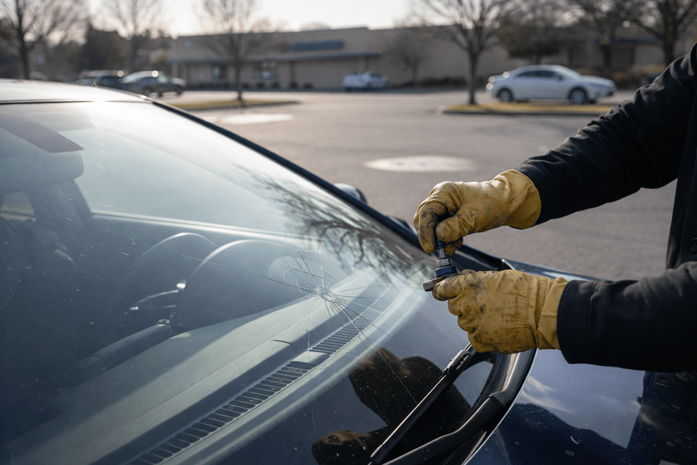 How Broken Windshield Repair Works Explained
