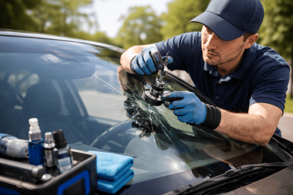 Same Day Windshield Repair for Long Distance Driving
