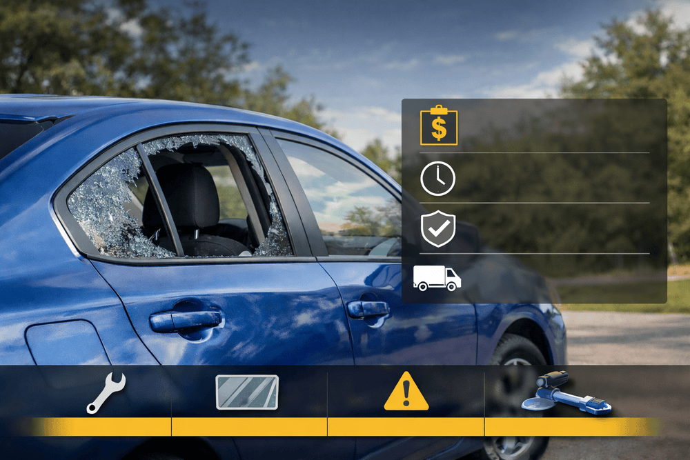 Car Side Window Replacement Cost Guide for First Repairs