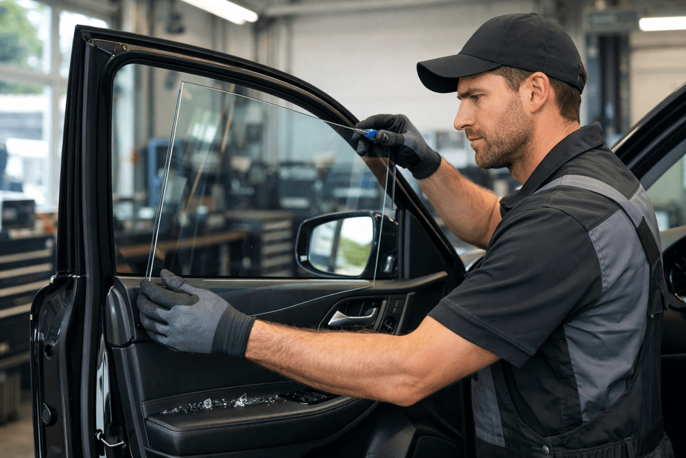 Replacing a Passenger Side Window Quickly
