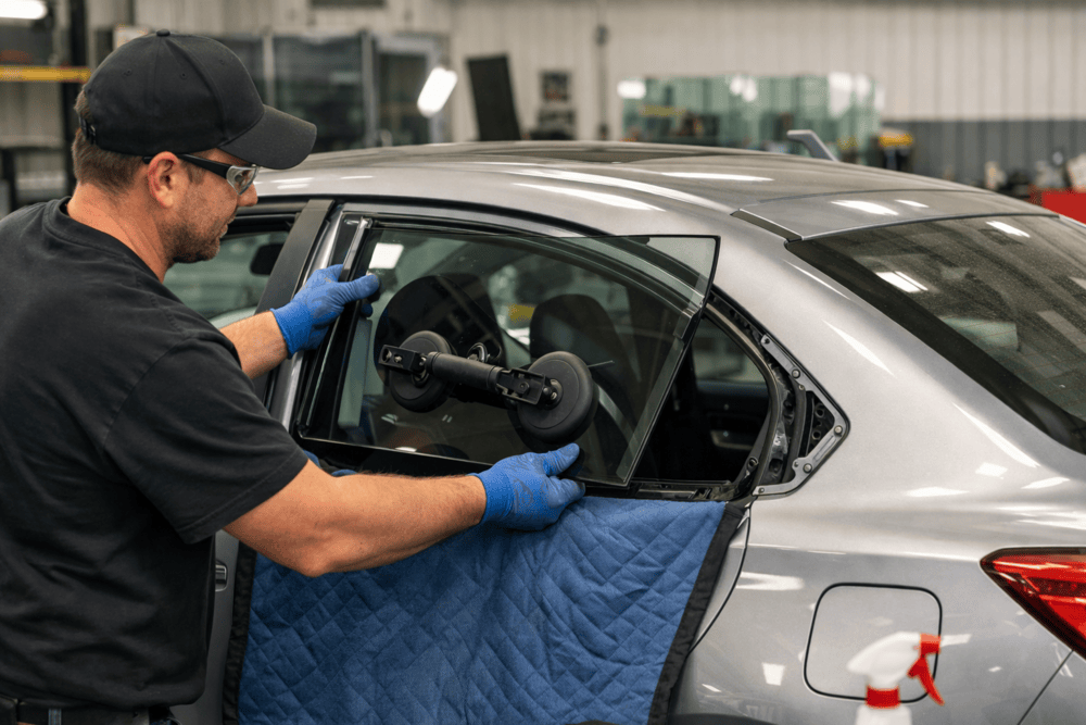 Professional Rear Side Window Replacement