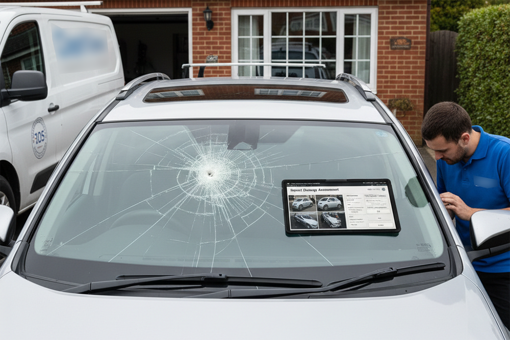 Auto Glass Repair Near Me After Sudden Impact Damage