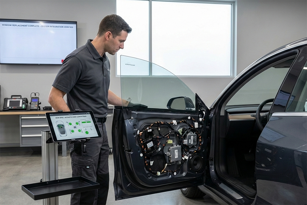 Automobile Window Replacement for Modern Car Technology