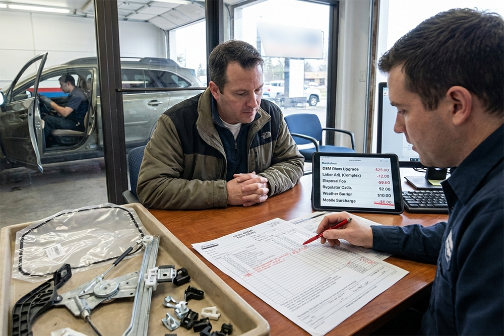 Car Window Glass Repair Near Me Hidden Cost Factors