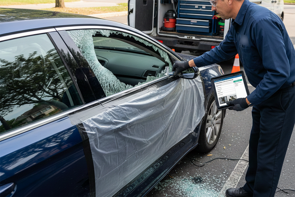 Car Window Glass Repair Near Me for Emergency Damage
