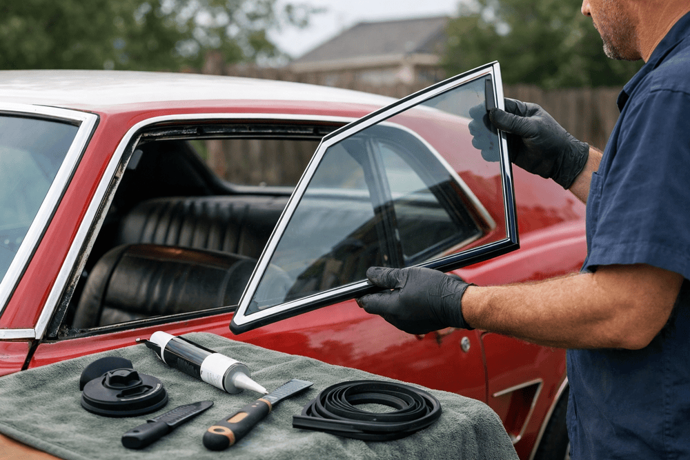 Rear Side Window Replacement for Older Cars