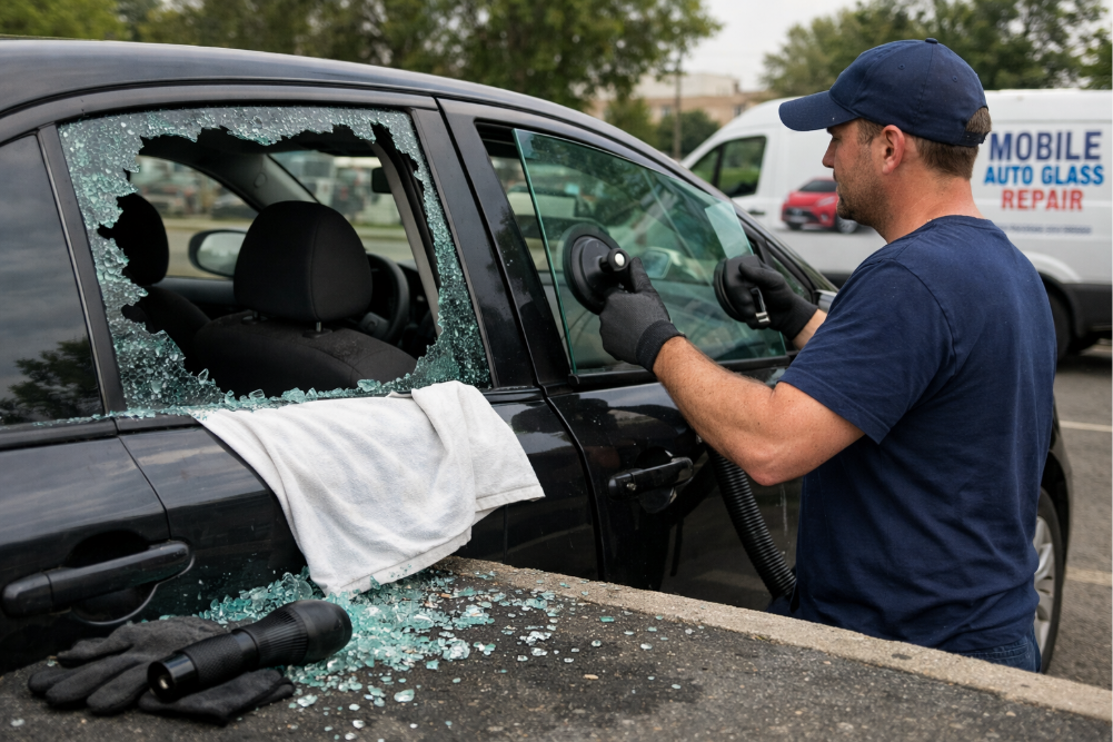 Car Side Window Repair After Break Ins What to Do First