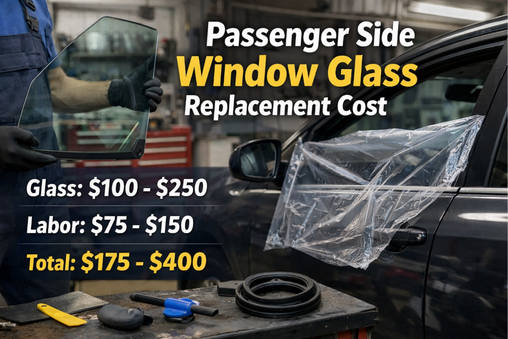 Passenger Side Window Glass Replacement Cost