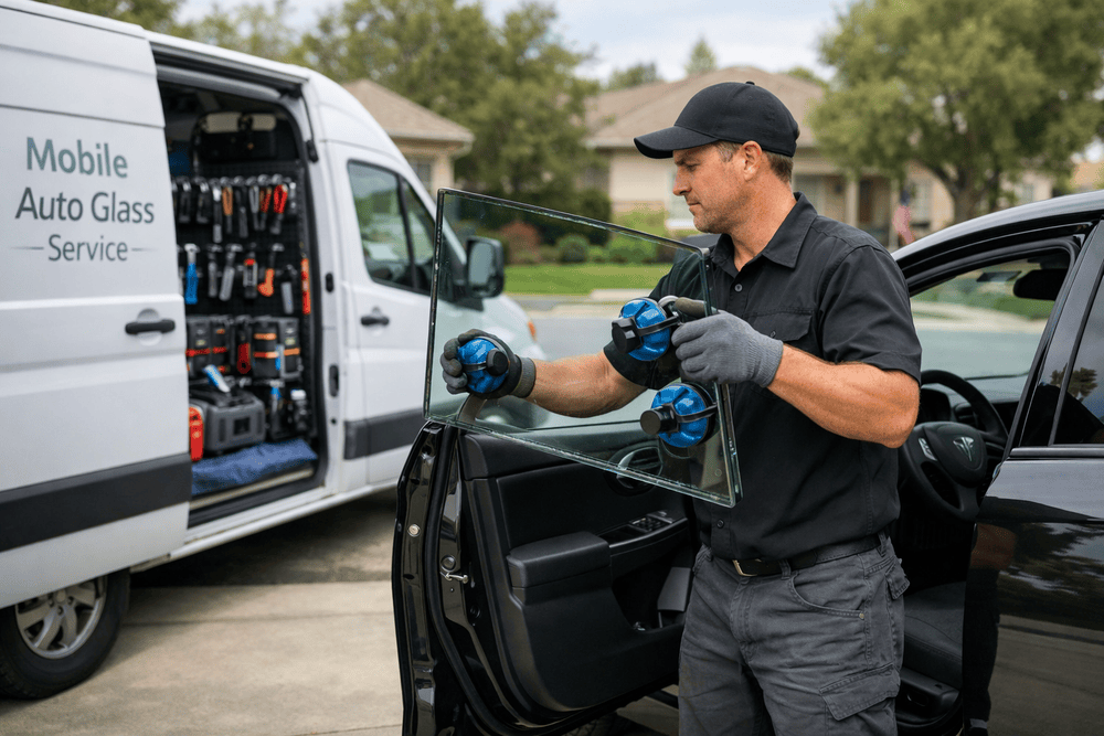 Damage Causes Driver Side Window Replacement