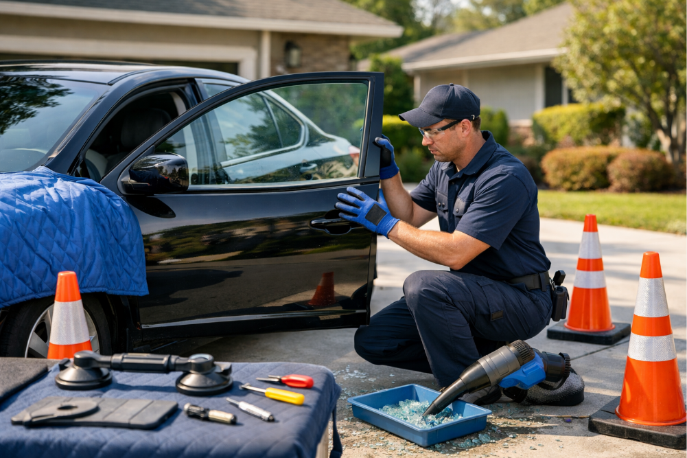 Essential Safety Tips for Car Auto Glass Repair