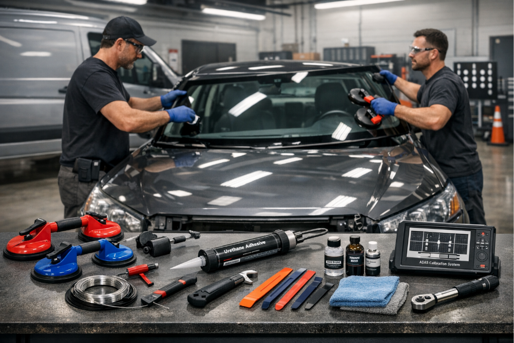 Top Essential Tools Used in Car Auto Glass Repair