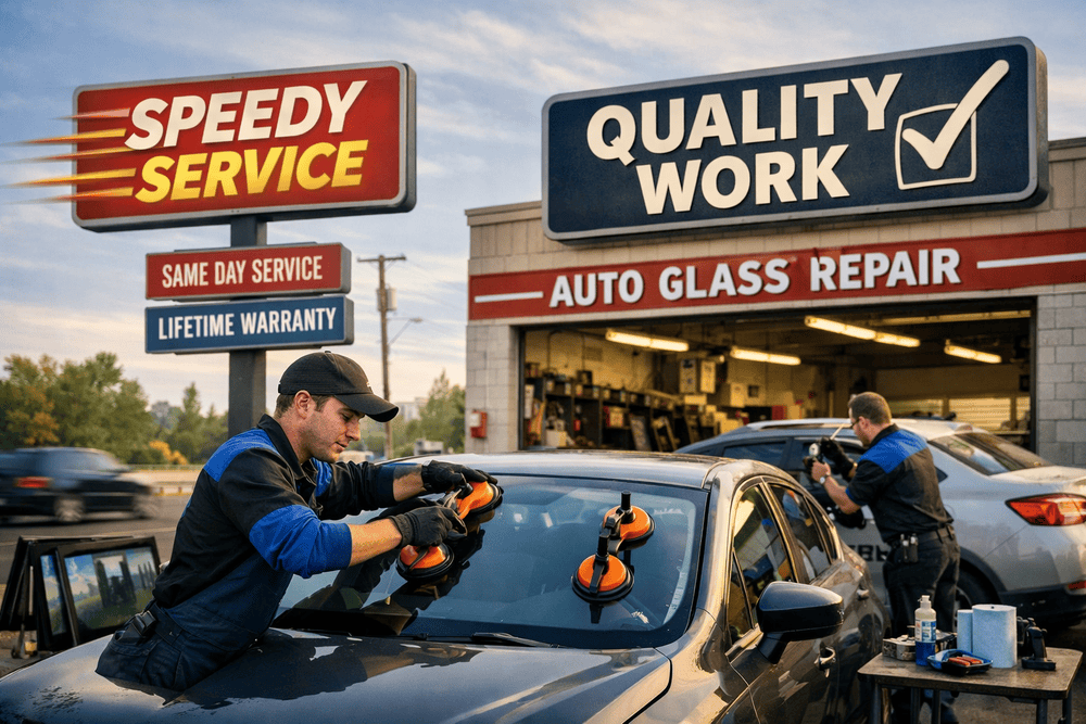 Speed and Quality in Car Auto Glass Repair