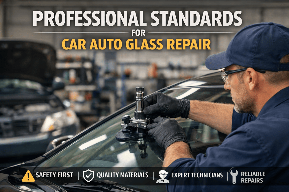 Professional Standards for Car Auto Glass Repair