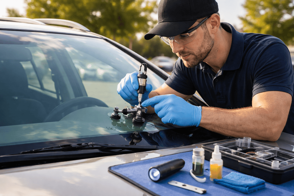 Fast At Home Windshield Repair for Newer Cars Fast At Home Windshield Repair for Newer Cars