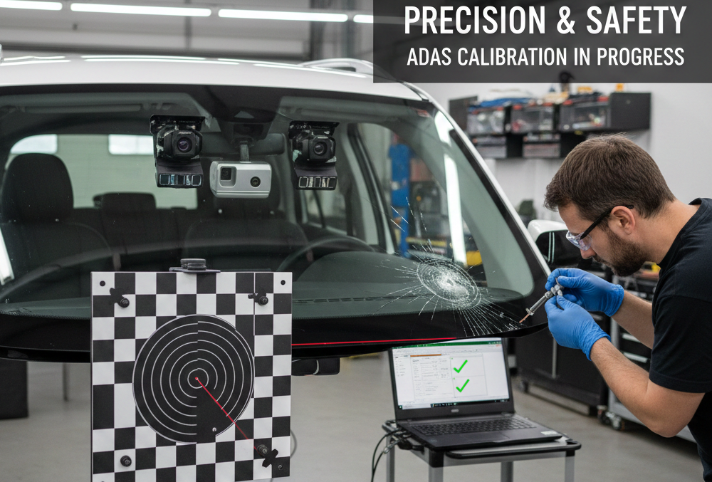 Front Window Repair and Modern Driving Assistance Systems