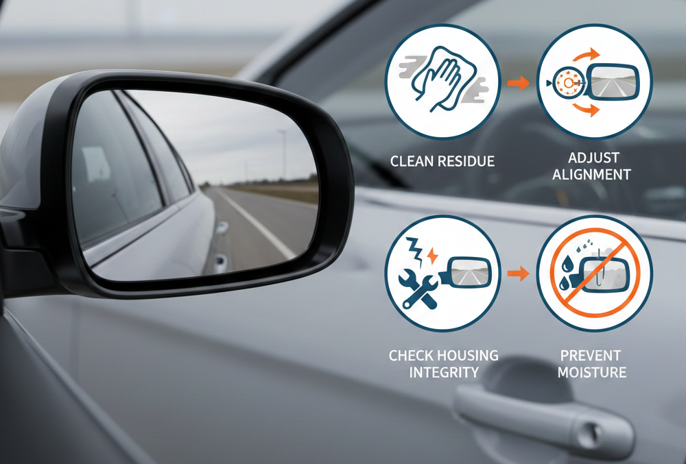 Car Side Mirror Maintenance Guide to Prevent Visibility Failures Car Side Mirror Maintenance Guide to Prevent Visibility Failures