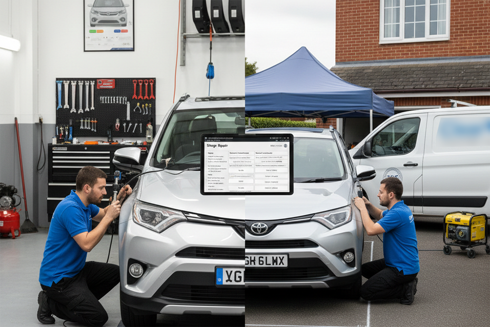 Auto Glass Repair Near Me vs. Mobile Repair Services