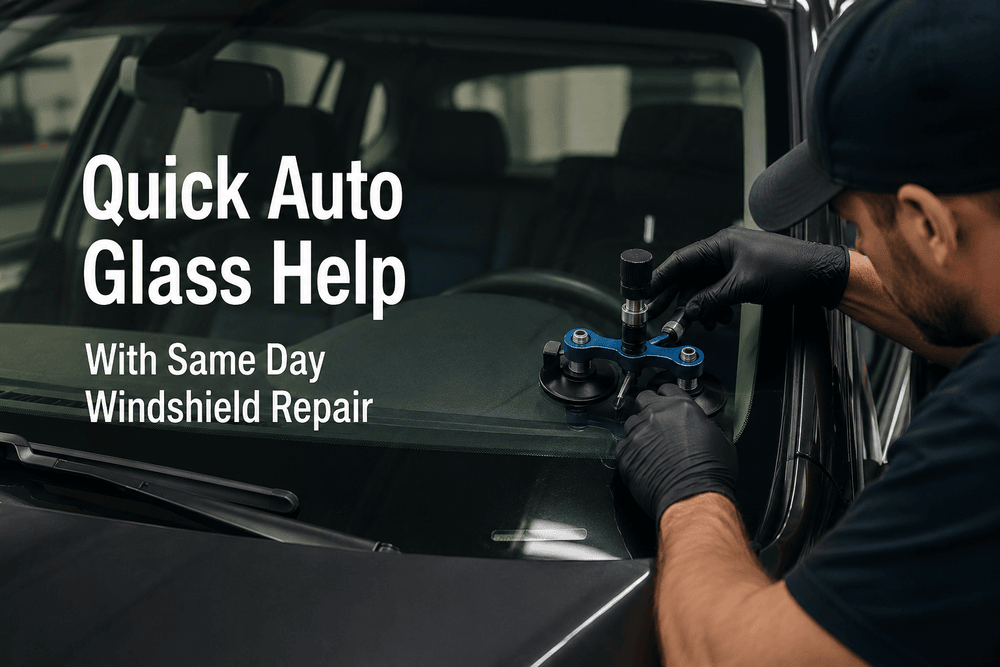 Quick Auto Glass Help With Same Day Windshield Repair