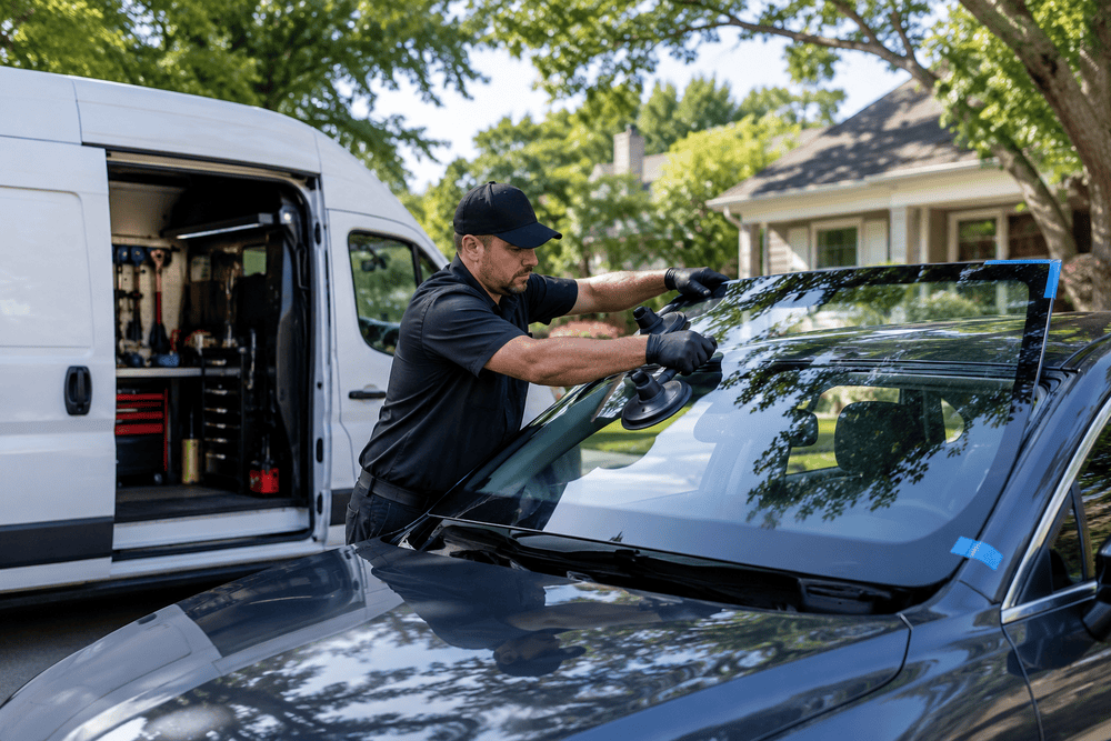 Mobile Same Day Windshield Replacement Without Shop Visits