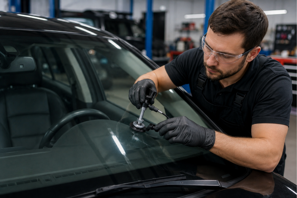 Fix Cracked Windshield for Better Long Term Glass Performance